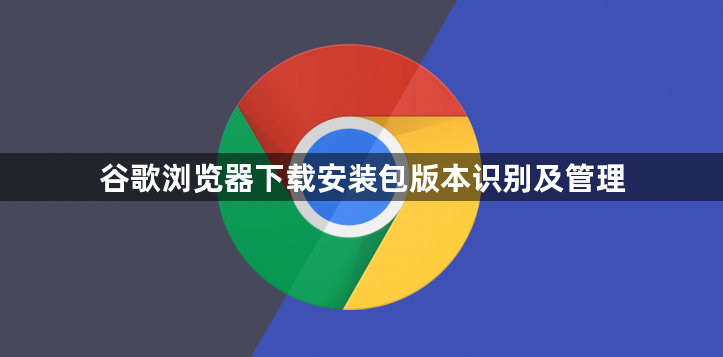 谷歌浏览器下载安装包版本识别及管理1
