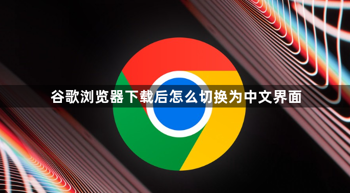 谷歌浏览器下载后怎么切换为中文界面1