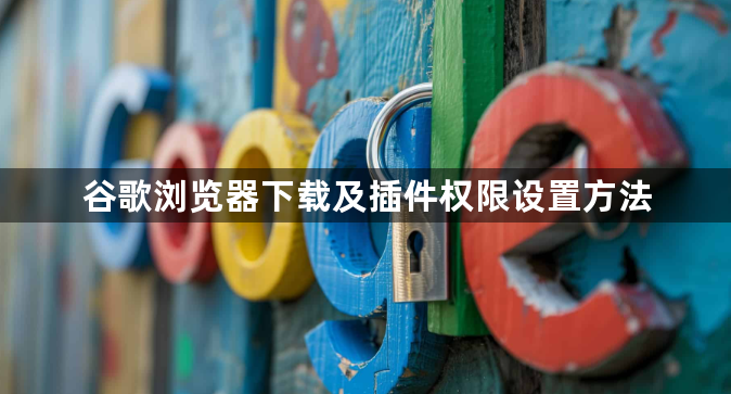 谷歌浏览器下载及插件权限设置方法1