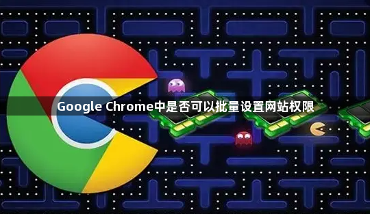 Google Chrome中是否可以批量设置网站权限1