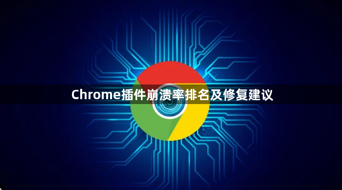 Chrome插件崩溃率排名及修复建议1