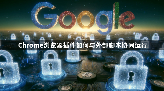 Chrome浏览器插件如何与外部脚本协同运行1