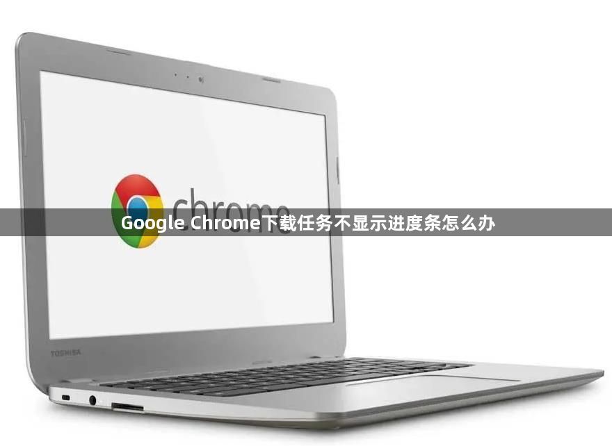 Google Chrome下载任务不显示进度条怎么办1