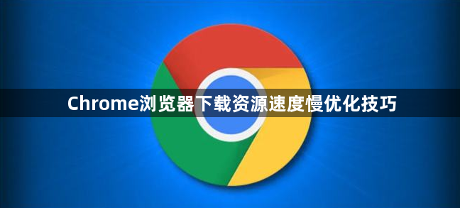 Chrome浏览器下载资源速度慢优化技巧1