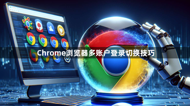 Chrome浏览器多账户登录切换技巧1
