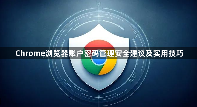 Chrome浏览器账户密码管理安全建议及实用技巧1