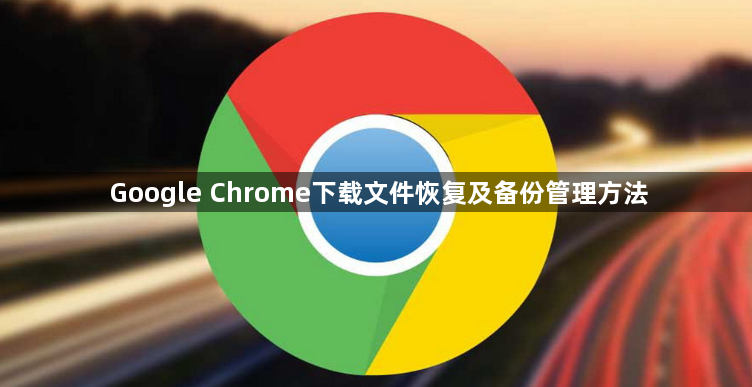 Google Chrome下载文件恢复及备份管理方法1