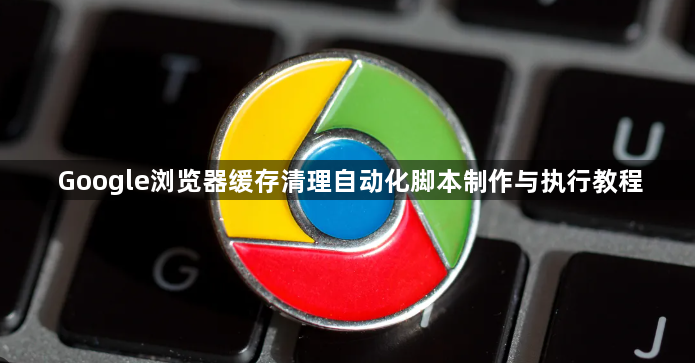 Google浏览器缓存清理自动化脚本制作与执行教程1