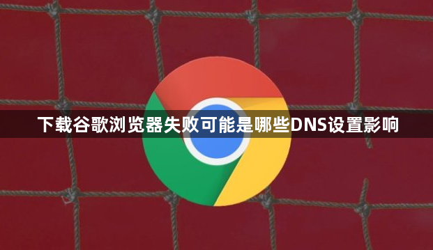 下载谷歌浏览器失败可能是哪些DNS设置影响1