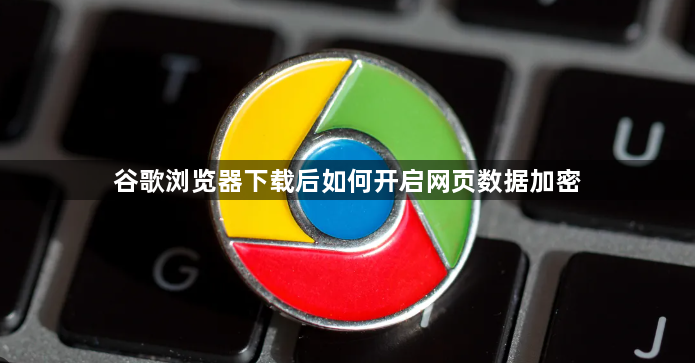 谷歌浏览器下载后如何开启网页数据加密1