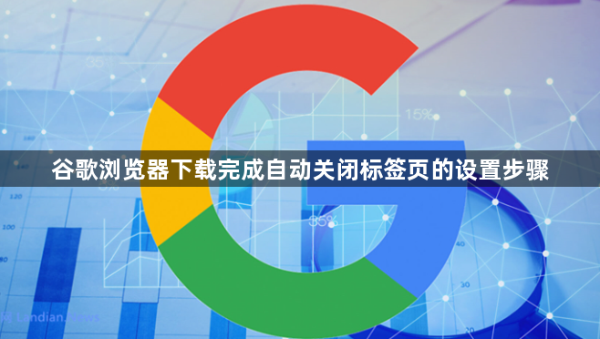 谷歌浏览器下载完成自动关闭标签页的设置步骤1