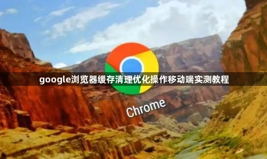 google浏览器缓存清理优化操作移动端实测教程1