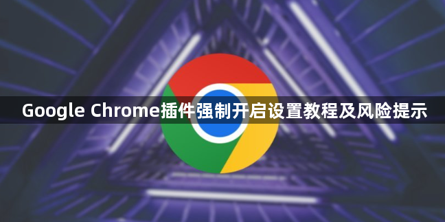 Google Chrome插件强制开启设置教程及风险提示1