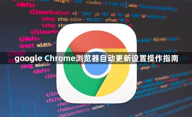 google Chrome浏览器自动更新设置操作指南1