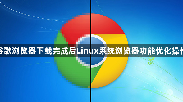 谷歌浏览器下载完成后Linux系统浏览器功能优化操作1