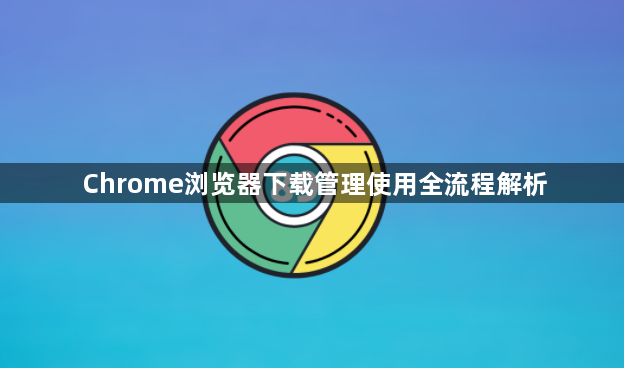 Chrome浏览器下载管理使用全流程解析1