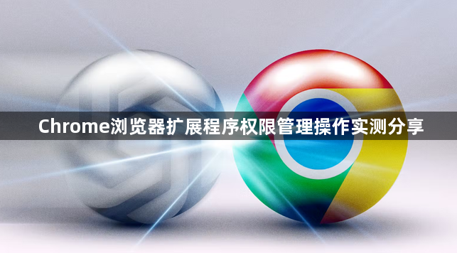 Chrome浏览器扩展程序权限管理操作实测分享1
