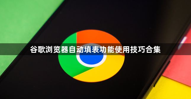 谷歌浏览器自动填表功能使用技巧合集1