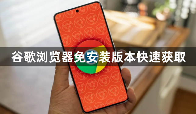 谷歌浏览器免安装版本快速获取1