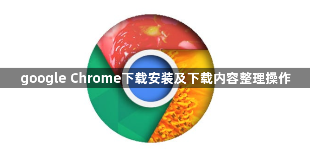 google Chrome下载安装及下载内容整理操作1