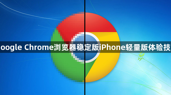Google Chrome浏览器稳定版iPhone轻量版体验技巧1