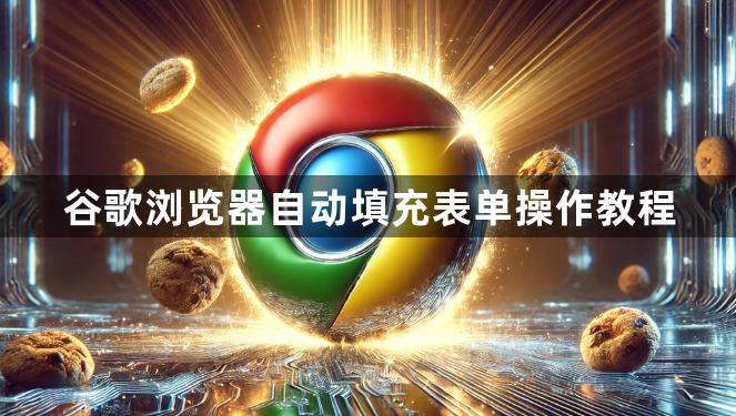 谷歌浏览器自动填充表单操作教程1