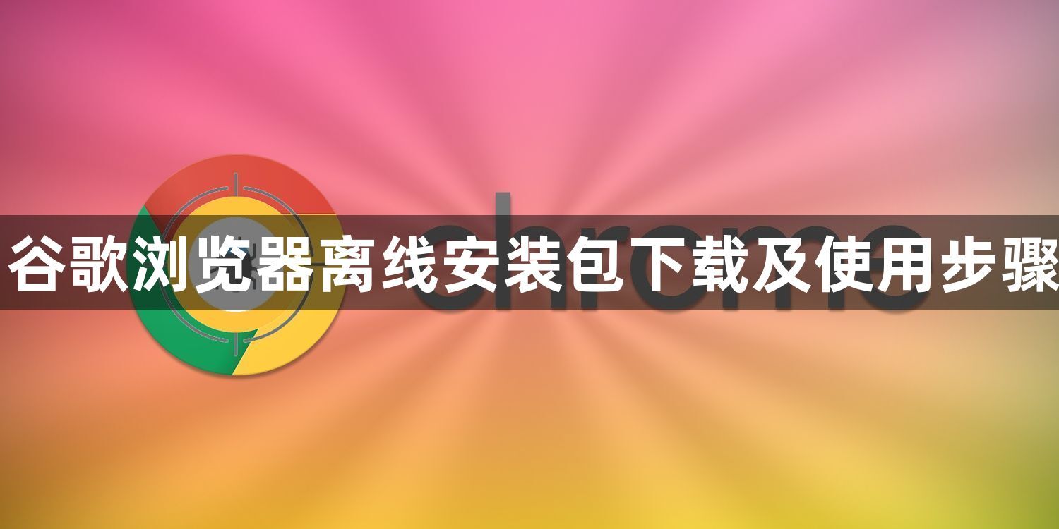 谷歌浏览器离线安装包下载及使用步骤1