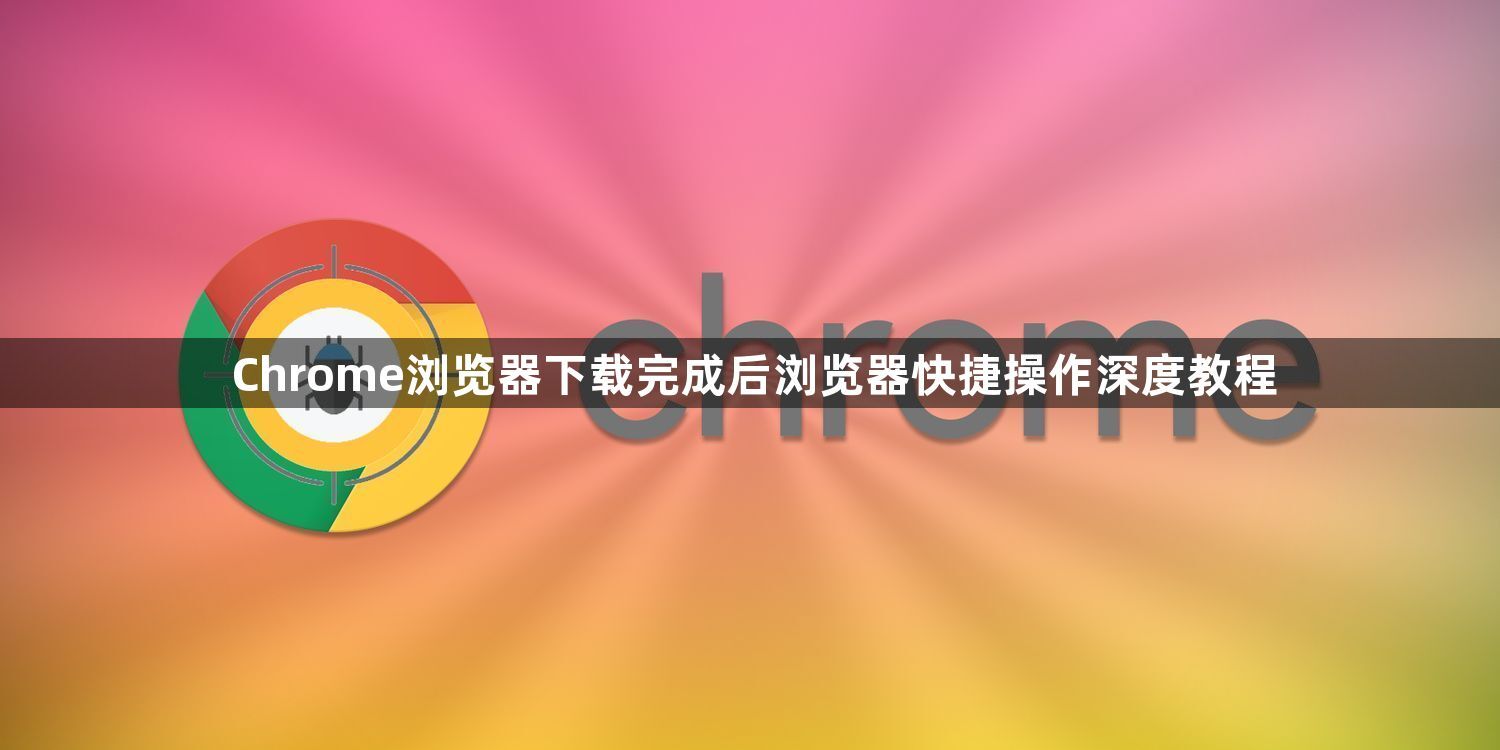 Chrome浏览器下载完成后浏览器快捷操作深度教程1