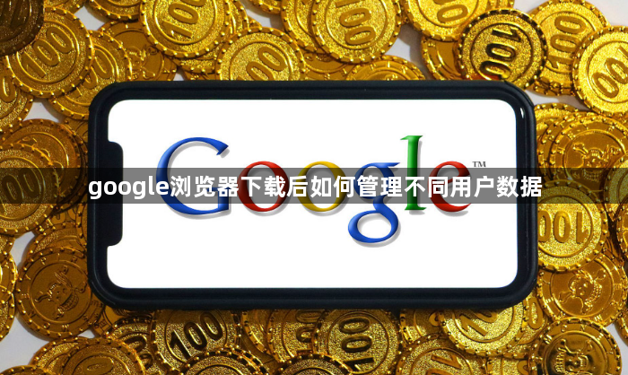 google浏览器下载后如何管理不同用户数据1