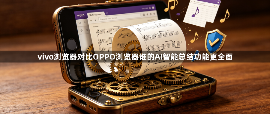 vivo浏览器对比OPPO浏览器谁的AI智能总结功能更全面1