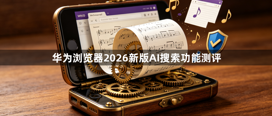华为浏览器2026新版AI搜索功能测评1