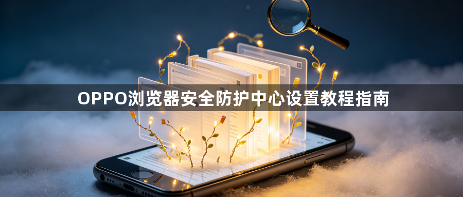 OPPO浏览器安全防护中心设置教程指南1