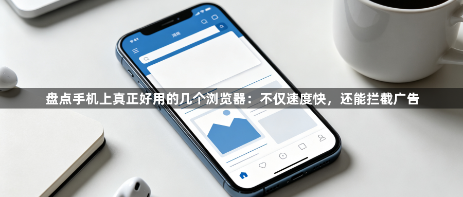 盘点手机上真正好用的几个浏览器：不仅速度快，还能拦截广告1