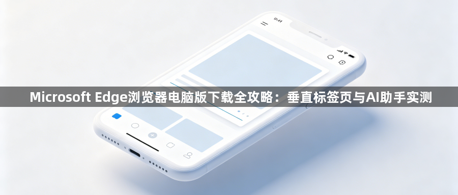 Microsoft Edge浏览器电脑版下载全攻略：垂直标签页与AI助手实测1