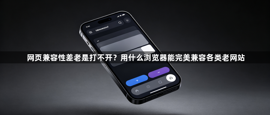 网页兼容性差老是打不开?用什么浏览器能完美兼容各类老网站1