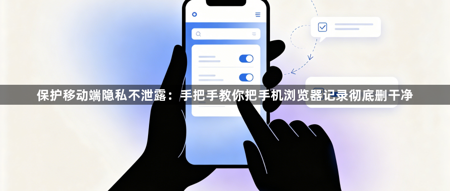 保护移动端隐私不泄露：手把手教你把手机浏览器记录彻底删干净1