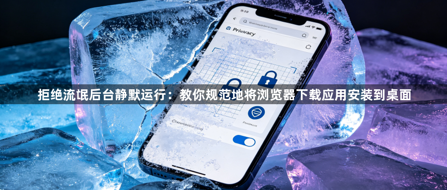 拒绝流氓后台静默运行：教你规范地将浏览器下载应用安装到桌面1