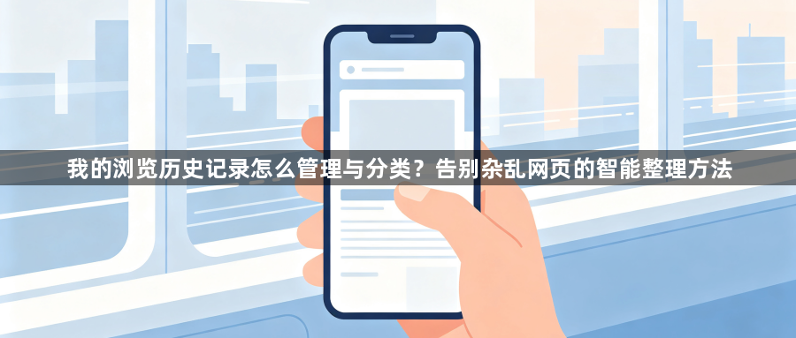 我的浏览历史记录怎么管理与分类？告别杂乱网页的智能整理方法1