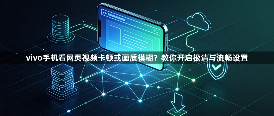 vivo手机看网页视频卡顿或画质模糊？教你开启极清与流畅设置1